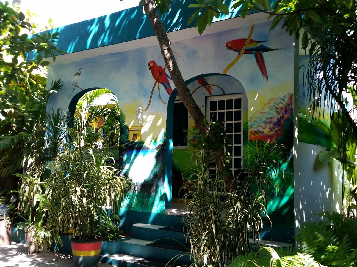 Rancho Tranquilo Vandrarhem Tulum Exteriör bild