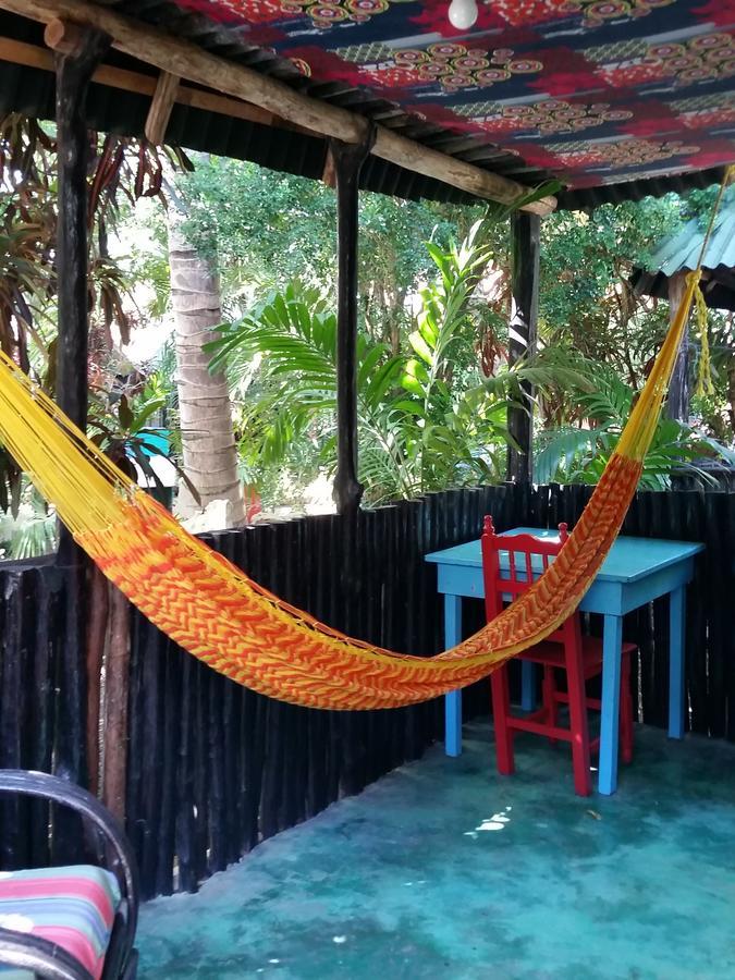 Rancho Tranquilo Vandrarhem Tulum Exteriör bild