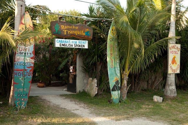 Rancho Tranquilo Vandrarhem Tulum Exteriör bild