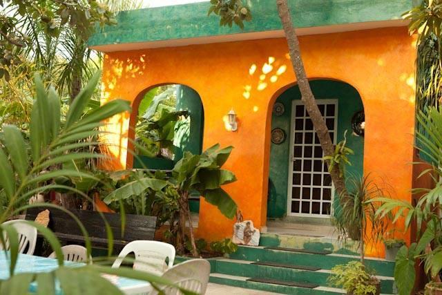 Rancho Tranquilo Vandrarhem Tulum Exteriör bild