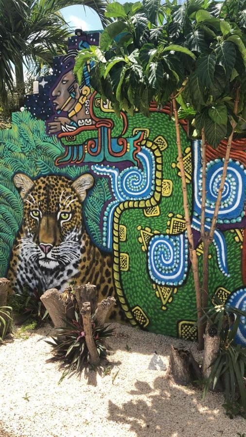 Rancho Tranquilo Vandrarhem Tulum Exteriör bild